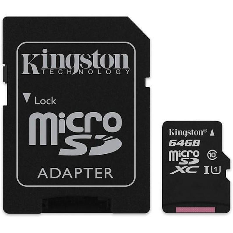 Thẻ Nhớ Micro SD Kingston 64G Class 10