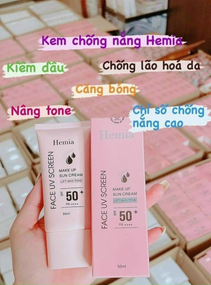 Kem chống nắng Hemia 50ml