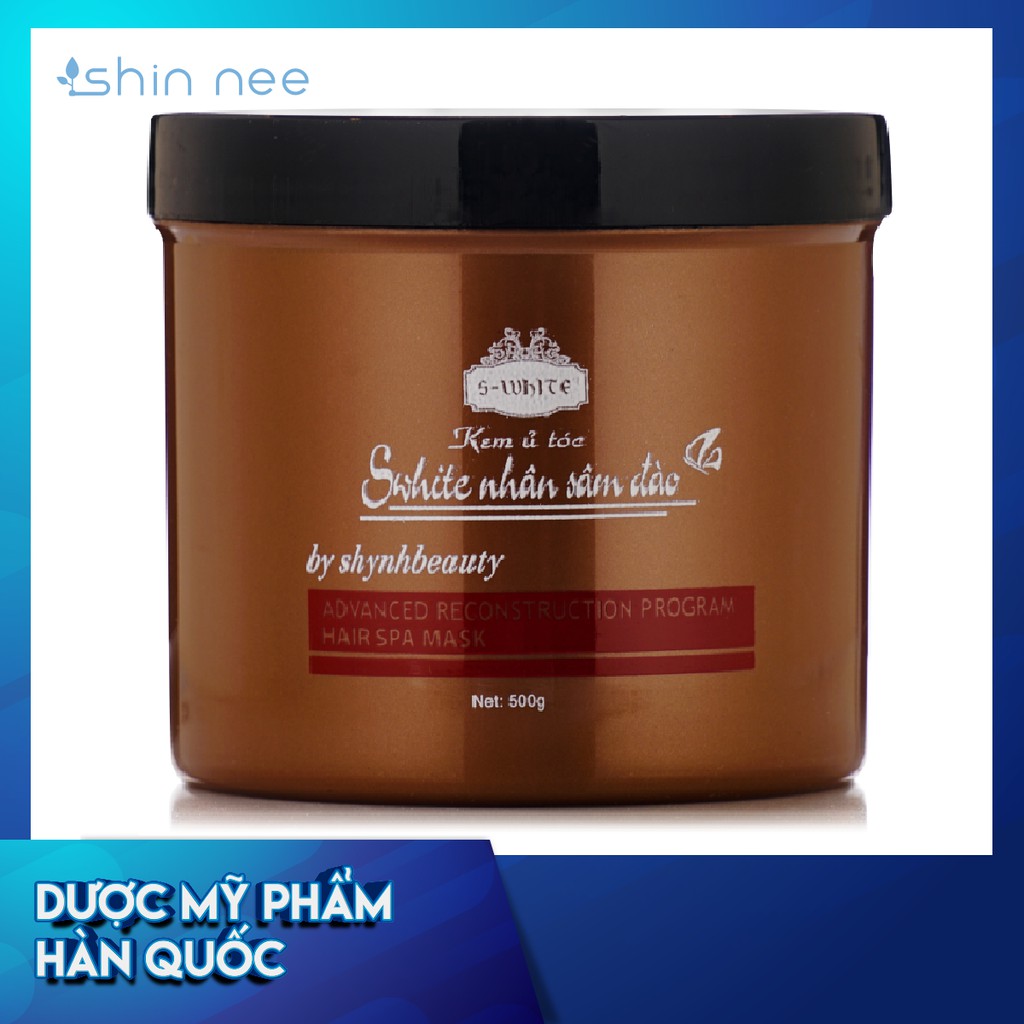 Kem Ủ Tóc Collagen Nhâm Sâm Đào S-White làm tóc chắc khỏe 500g [Tuấn Kiệt Stores]