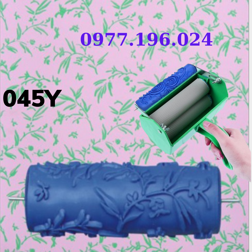 Con lăn sơn hoa văn họa tiết
