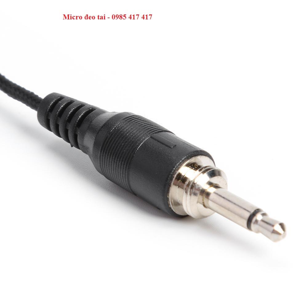 Micro đeo tai vặn răng ngoài cho máy trợ giảng - Micro đeo tai