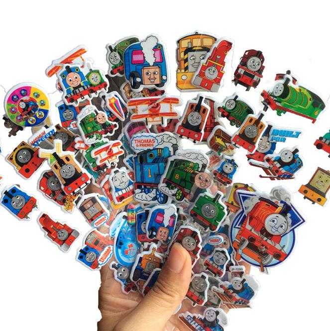 Set 10 tấm Hình Dán Hoạt Hình Cho Bé
