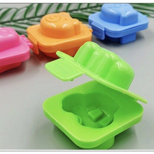 Set 6 khuôn Bento ép cơm, đậu hũ, thạch cho bé ăn dặm