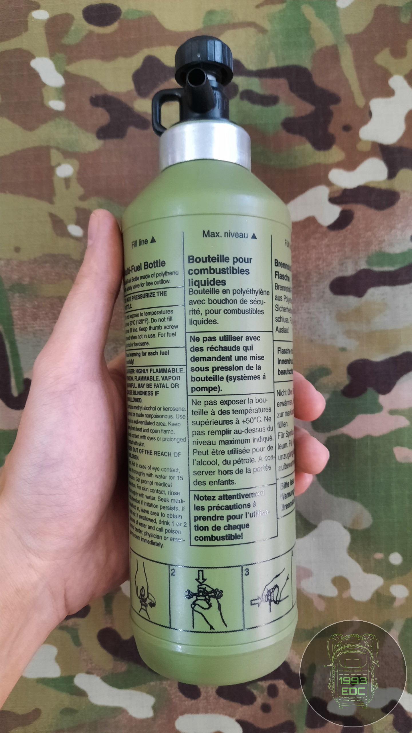 Bình đựng nhiên liệu Trangia Fuel bottle