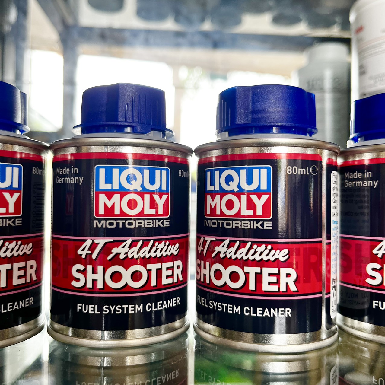 Dung dịch Vệ Sinh Buồng Đốt Liqui Moly 4T Additive 80ml