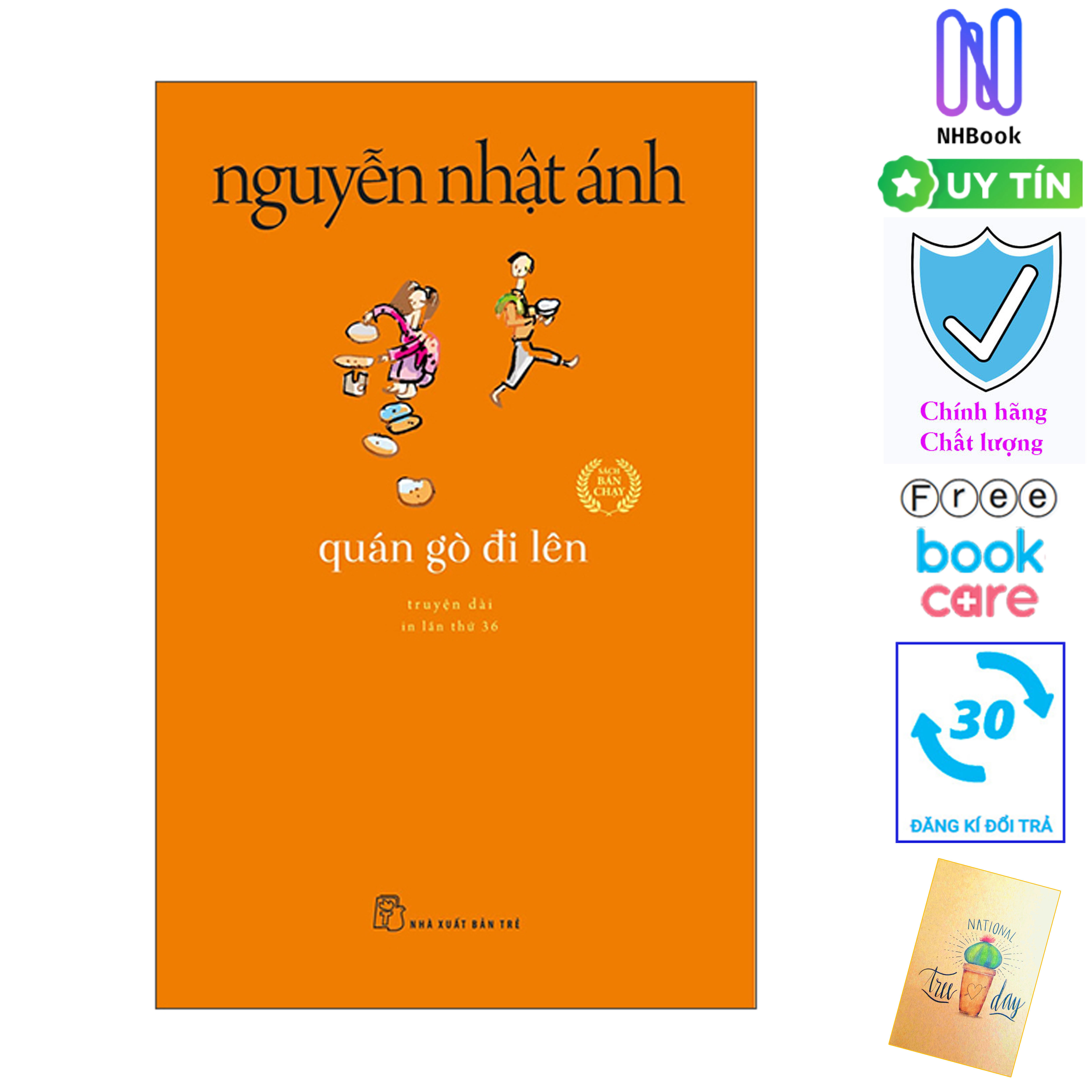 - sách chính hãng bảo hành - nhbook - nguyễn nhật ánh - quán gò đi lên - tặng kèm sổ tay 10k