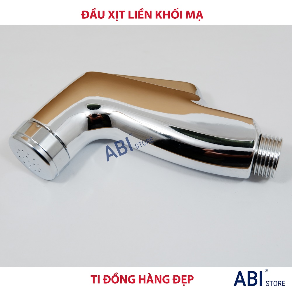 ĐẦU VÒI XỊT VỆ SINH LIỀN KHỐI MẠ CROME TI ĐỒNG HÀNG ĐẸP Giá Rẻ