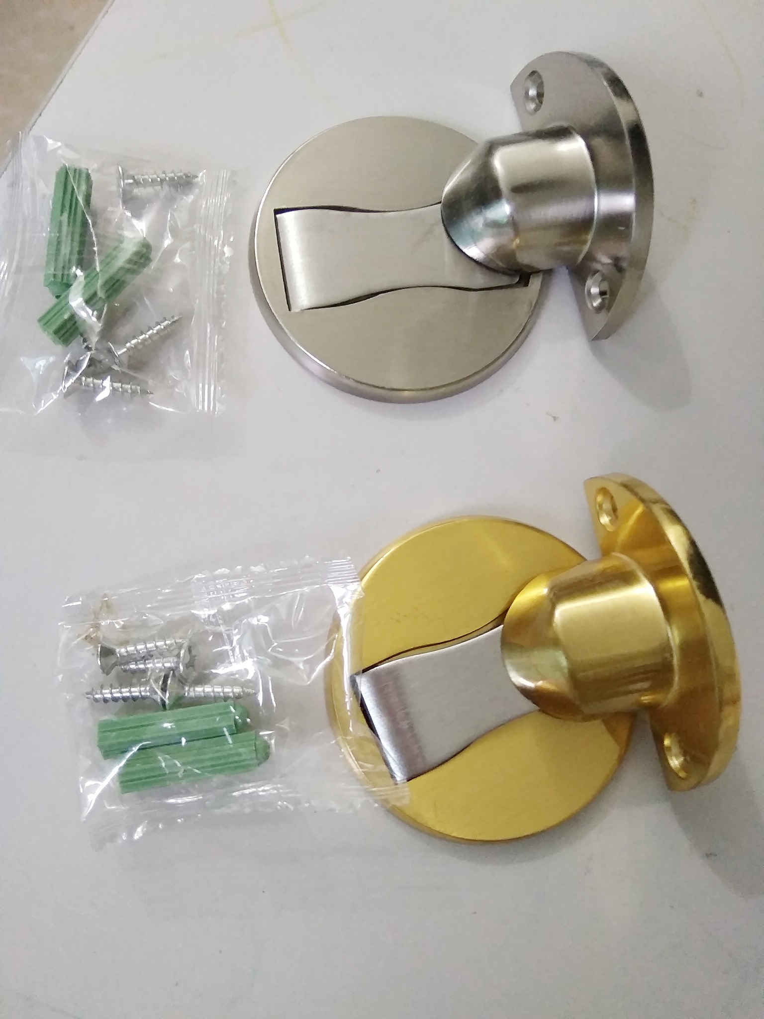 chặn cửa nam châm, hút giữ cửa nam châm, chống va đập - nam châm đồng xu trắng rẻ