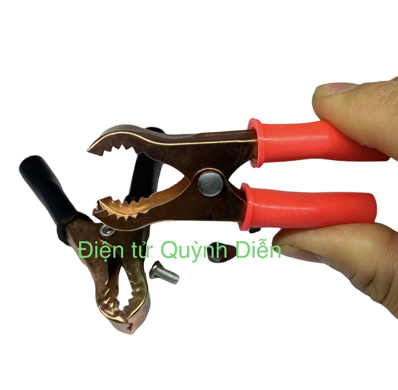 Combo 10 căp Kẹp Ắc Quy 50Ampe mạ đồng Đỏ Đen