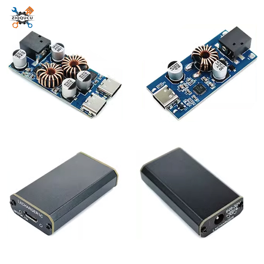 Ziqqucu  30W bảng sạc nhanh sạc hỗ trợ giao thức pd3.0/PPS/QC3 DC bước xuống DIY sửa đổi mô-đun