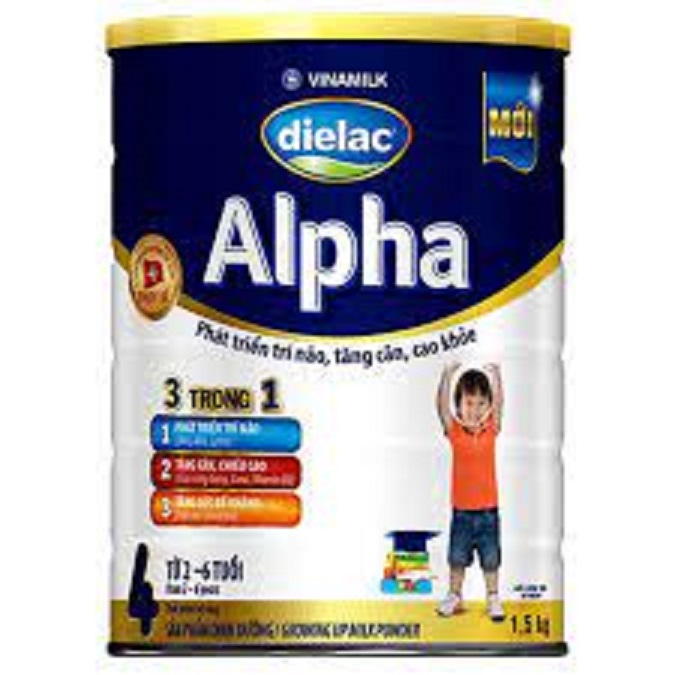 Sữa bột Dielac Alpha 4 -1,5kg