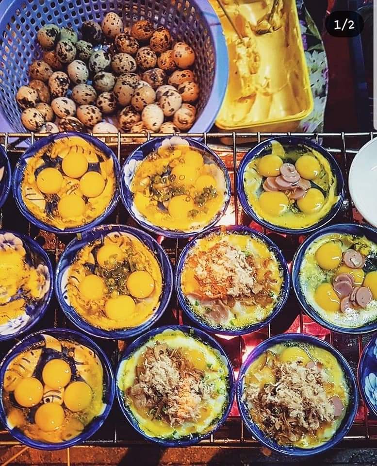 Đĩa nướng trứng sứ Bát Tràng