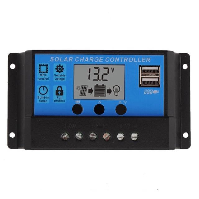 Bộ điều khiển sạc năng lượng mặt trời 30A/ 360W Smart power loại tốt nhât tự động nhận bình 12-24A, sạc pin nang lượng mặt trời , pin năng lượng mặt trời,