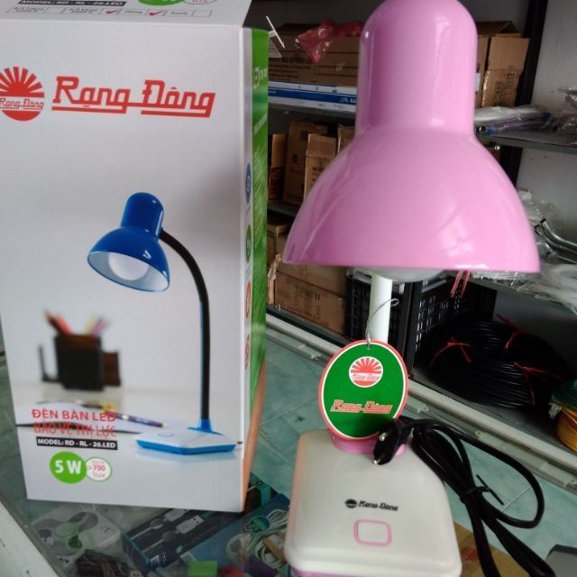 [SIÊU HOT] Đèn học để bàn Rạng Đông chống cận LED RD-RL-26.LED 5w