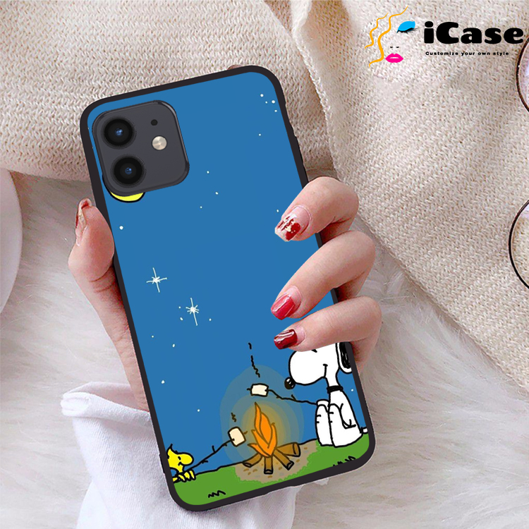 Ốp lưng iPhone 12 viền dẻo TPU BST Snopy