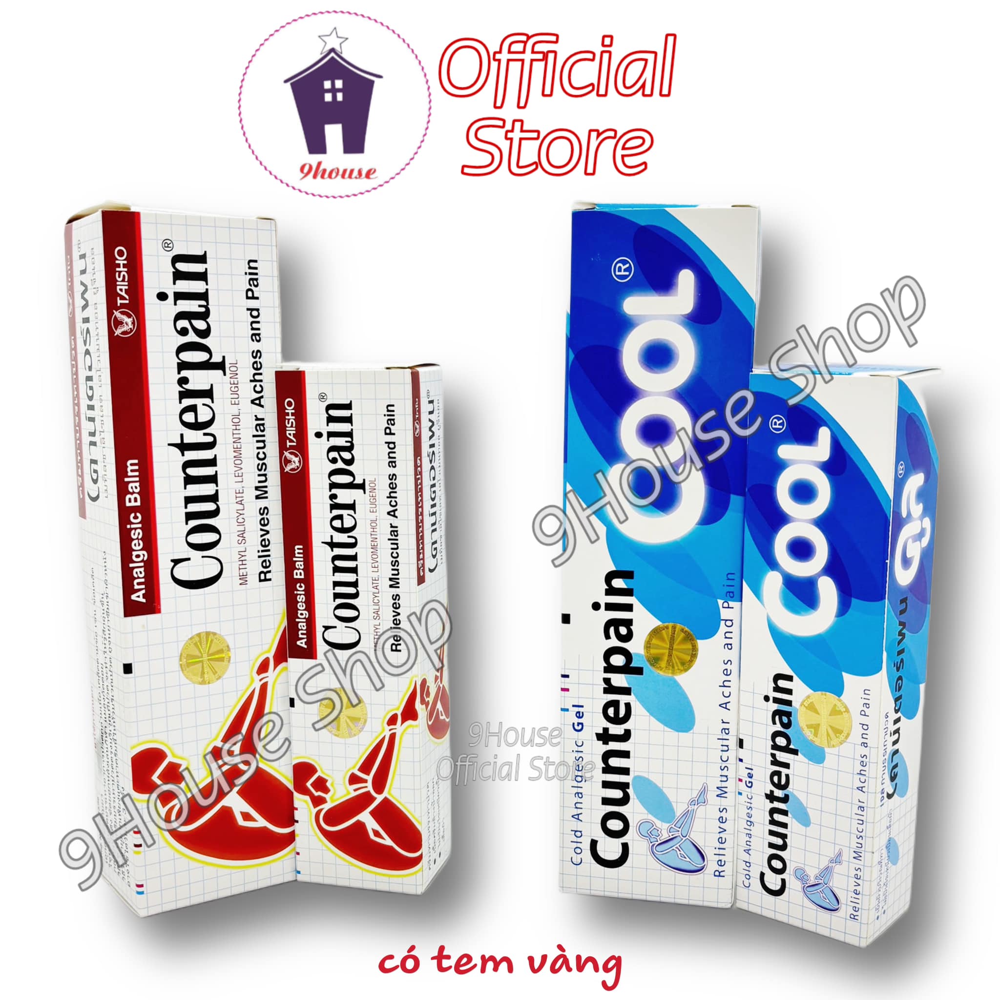 01 Tuýp Cao Xoa Bóp Counterpain Thái Lan