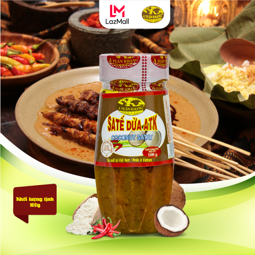 Sate dừa A Tuấn Khang 100g