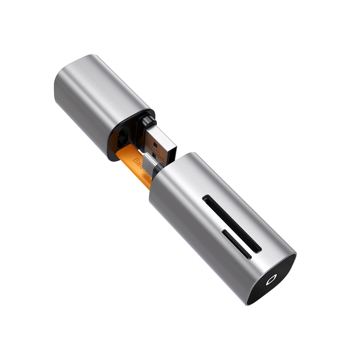 Đầu đọc thẻ nhớ đa năng cổng giao tiếp USB và Type C Baseus Mini Cabin Card Reader