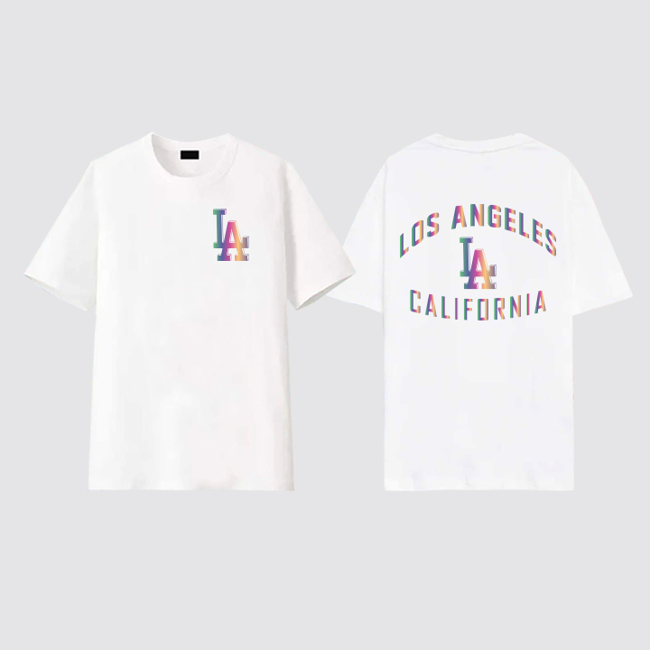 ÁO THUN LOS ANGELES TAY LỞ FOM RỘNG UNISEX NAM NỮ PHẢN QUANG - MixASale Áo Thun Los Angeles Tay Lở Fom Rộng Unisex Nam Nữ Phản Quang - Mixasale
