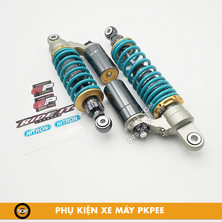 Phuộc Ride IT Bình Dầu Màu Nitron Dream, Wave, Cub, Future, Sirius, Jupiter (Tặng Tem Nitron Mod Bình Dầu)