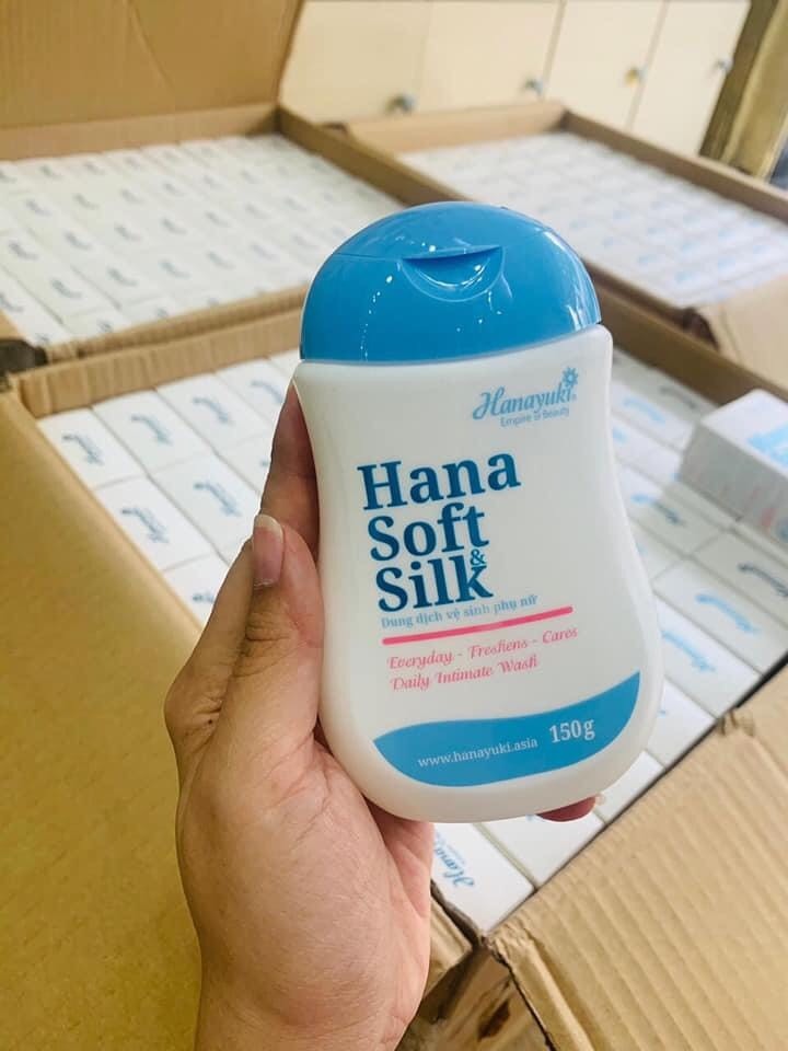 [CHÍNH HÃNG] Dung Dịch Vệ Sinh Phụ Nữ Hana Soft Silk - Hanayuki