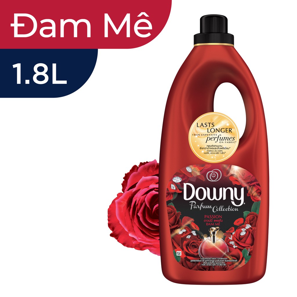 Nước xả vải downy đam mê chai 1.8l