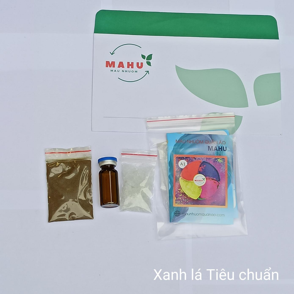 Thuốc nhuộm quần áo, màu Xanh lá