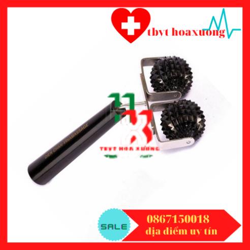 Cây lăn cầu gai đôi lớn mát xa - dụng cụ diện chẩn