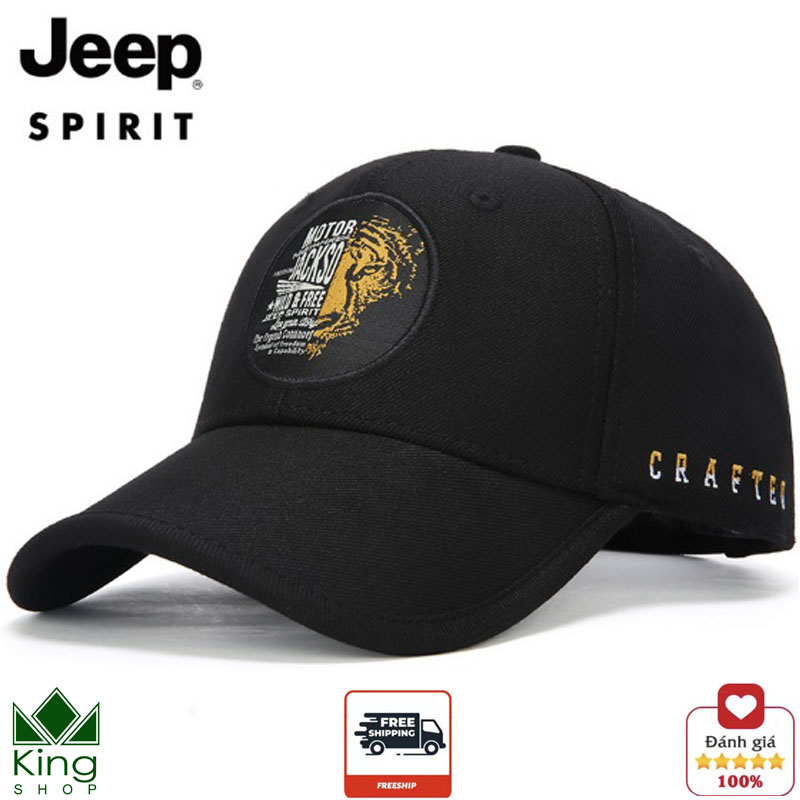 Nón Kết Mũ lưỡi trai Hàng Hiệu JEEP cao cấp thời trang Nam Nữ