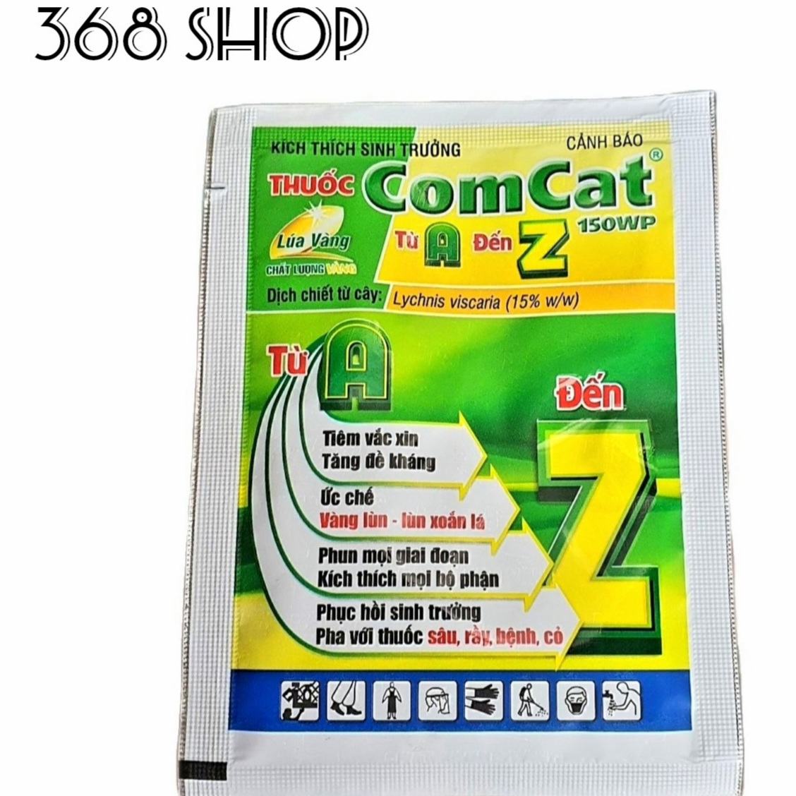 "(Combo 5 gói)💎 Thuốc trừ bệnh cây trồng Comcat 150WP (7,5gr) "💖
