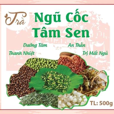TRÀ NGŨ CỐC TÂM SEN