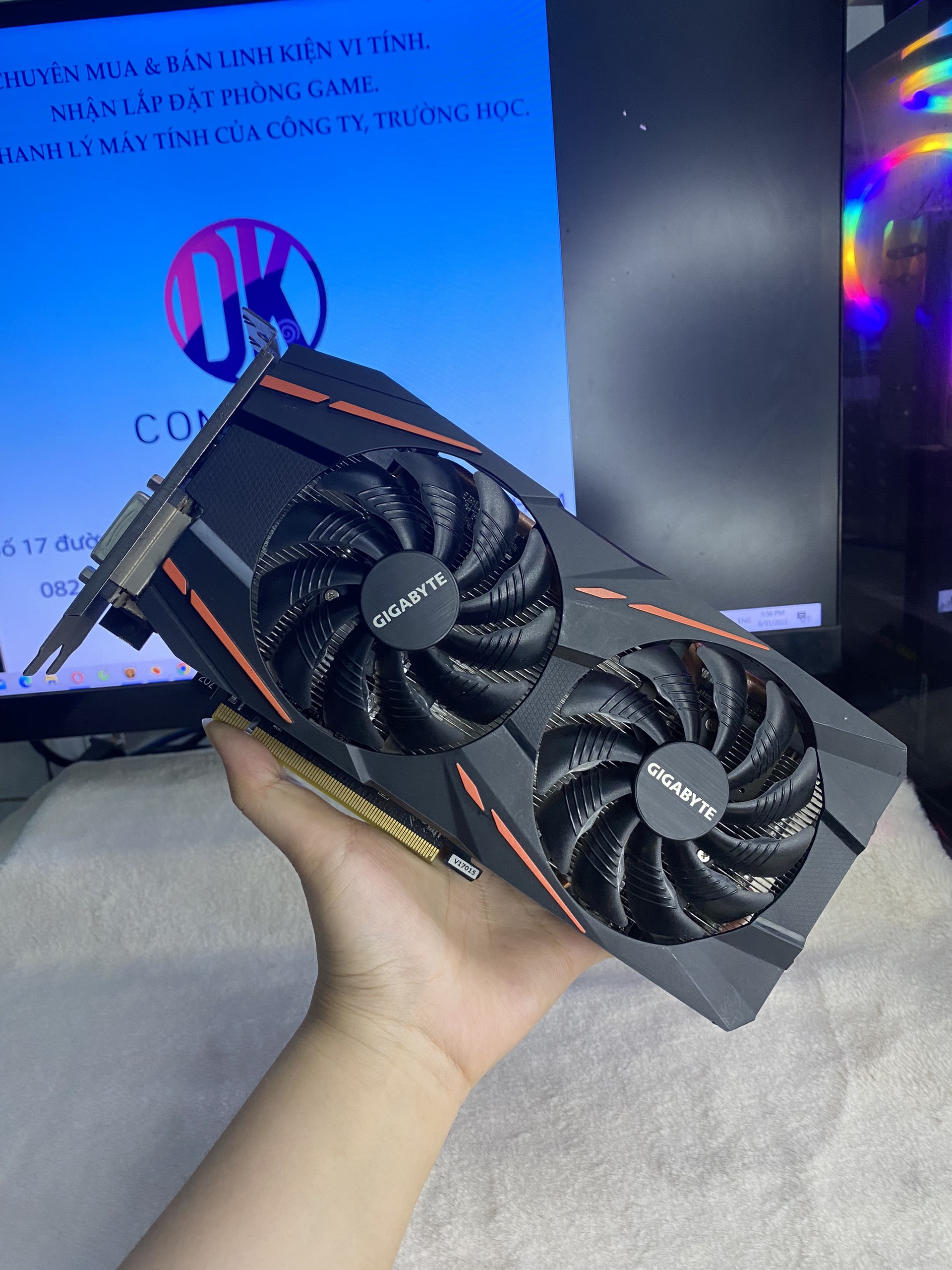 [DKCOMPUTER] Card màn hình VGA GIGABYTE RADEON RX580 8GB GDDR5 | Lazada.vn