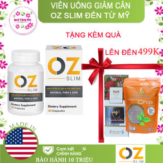 Thực phẩm chức năng Viên uống giảm cân OZ Slim USA 40 viên - Nhập khẩu Mỹ thumbnail