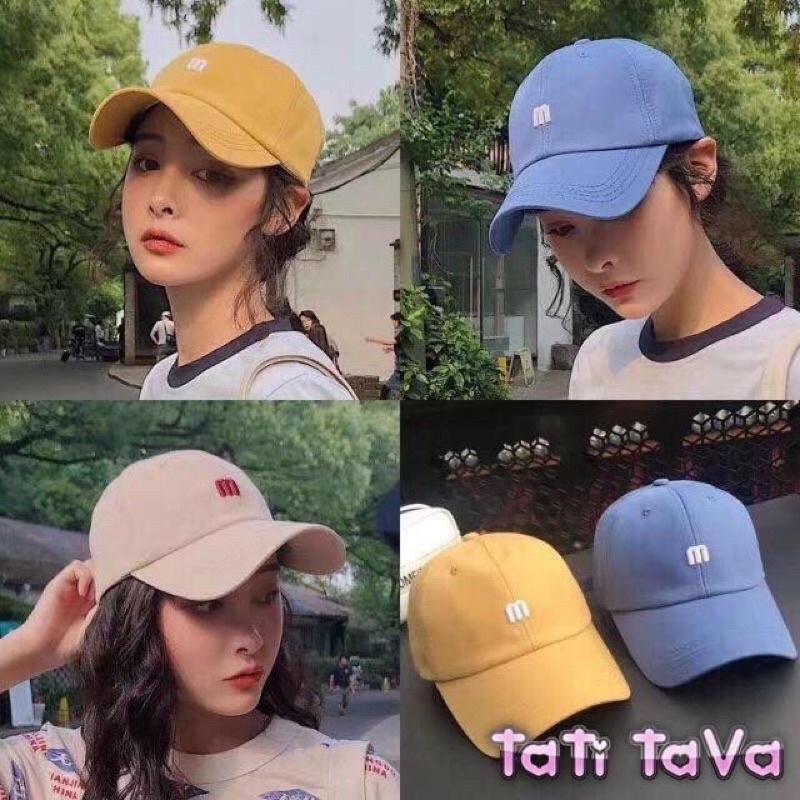 (Nhiều mẫu) Mũ Nón lưỡi trai chất đẹp thời trang Tatitava