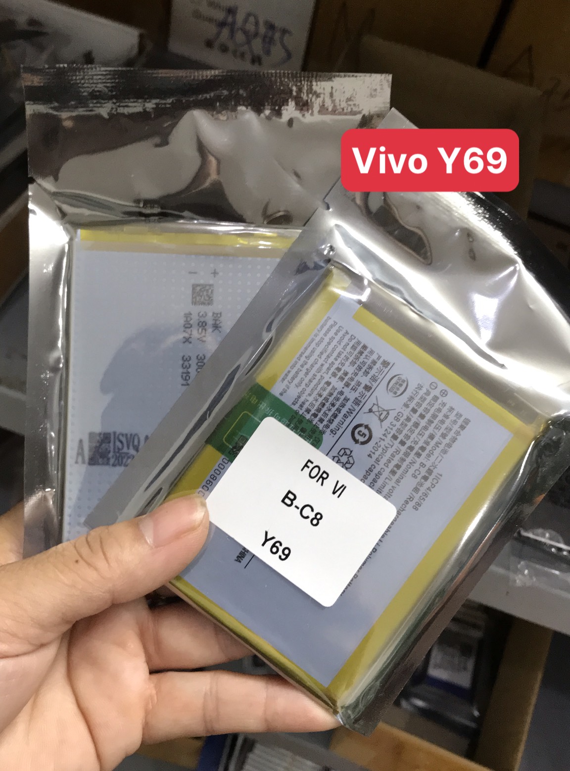 Pin vivo y69 / b-c8 / pin zin dung lượng 3000mah
