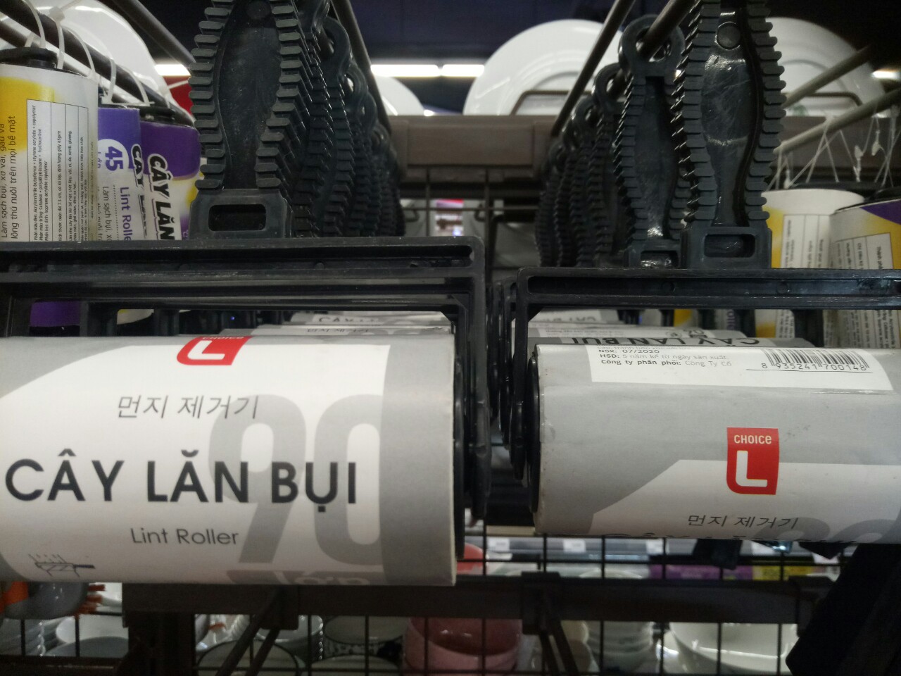 CL-Cây Lăn Bụi Quần Áo Choice L 90 Lớp
