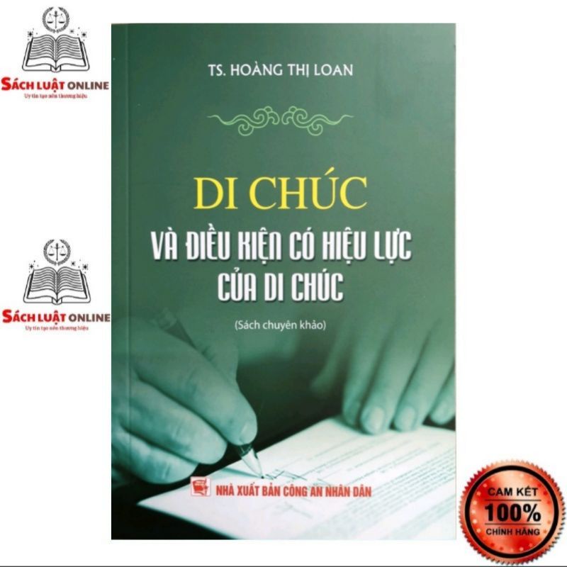 Sách - Di chúc và điều kiện có hiệu lực của di chúc
