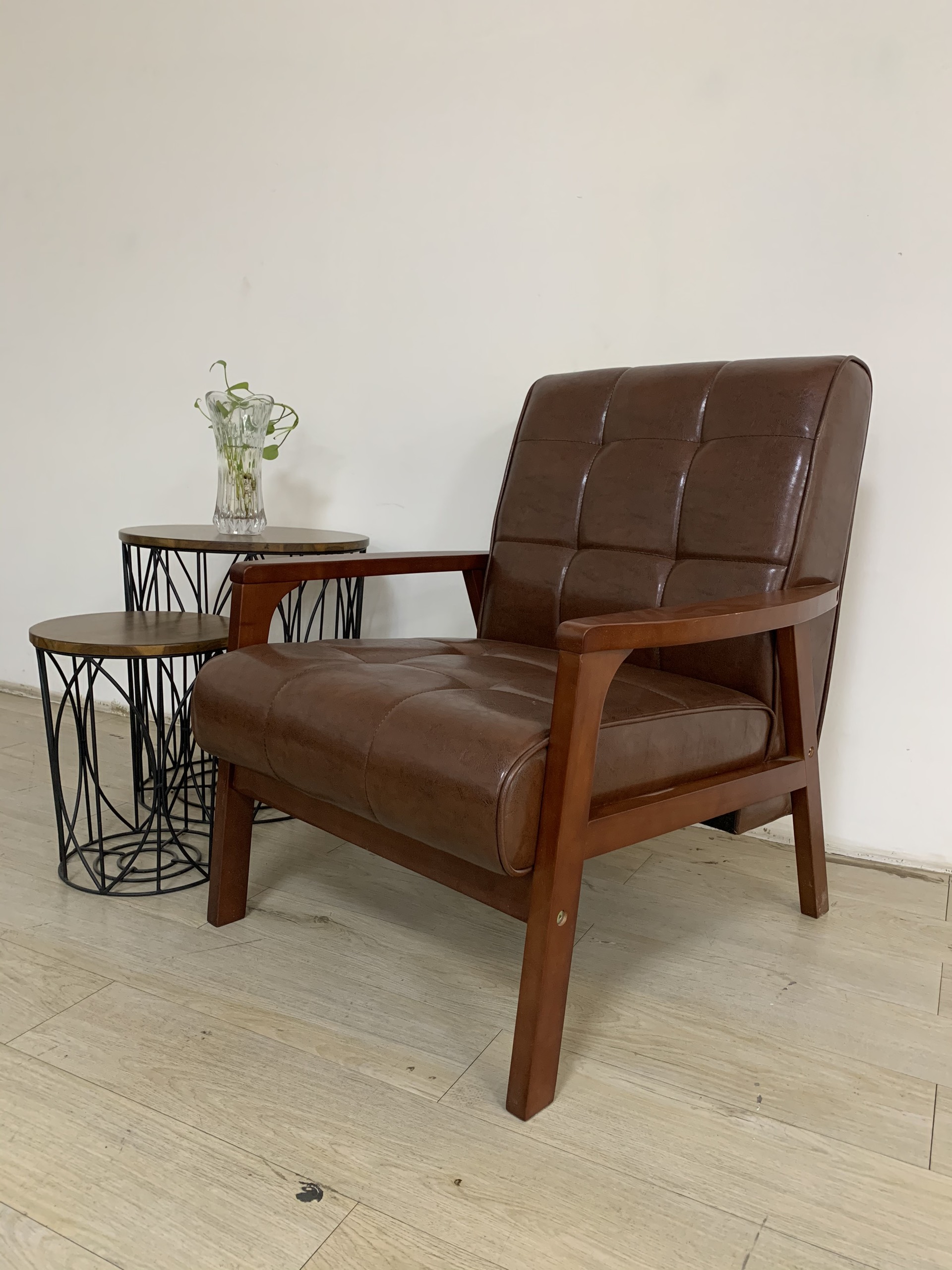 Sofa BNS 8039BD-1P (Nâu) Ghế đơn