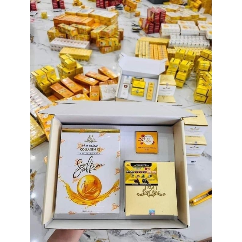 Combo dưỡng da body x3 collagen Đông Anh ( 3sp kèm phiếu cào )