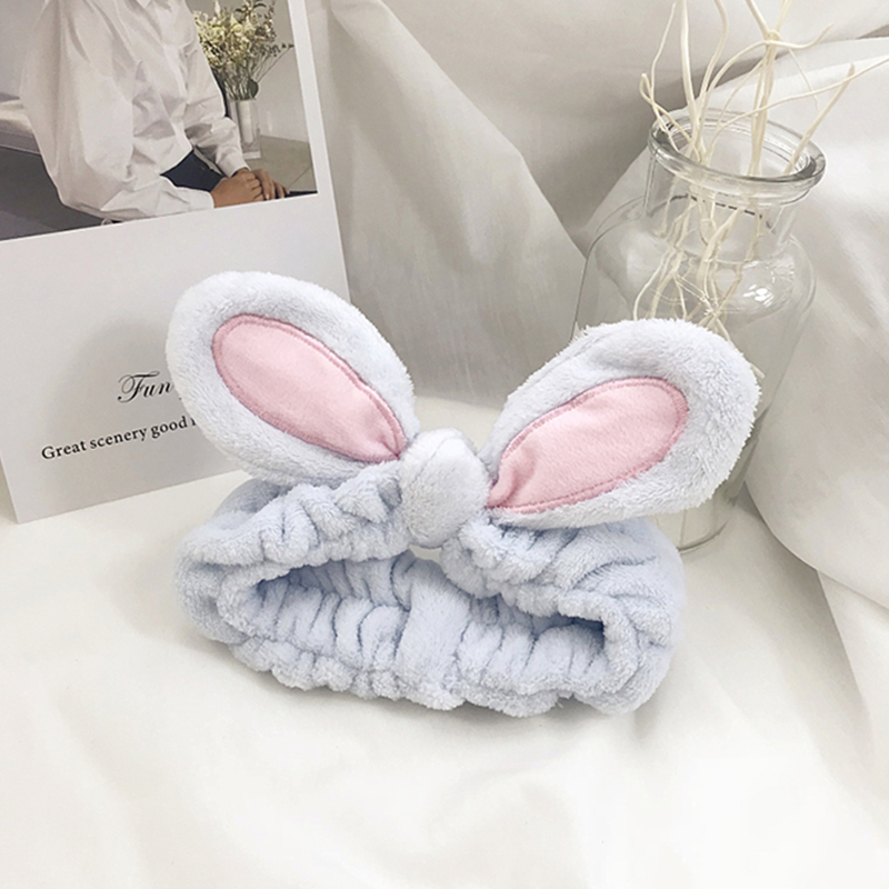 Cute selling cute three-dimensional rabbit ears wash face makeup headband