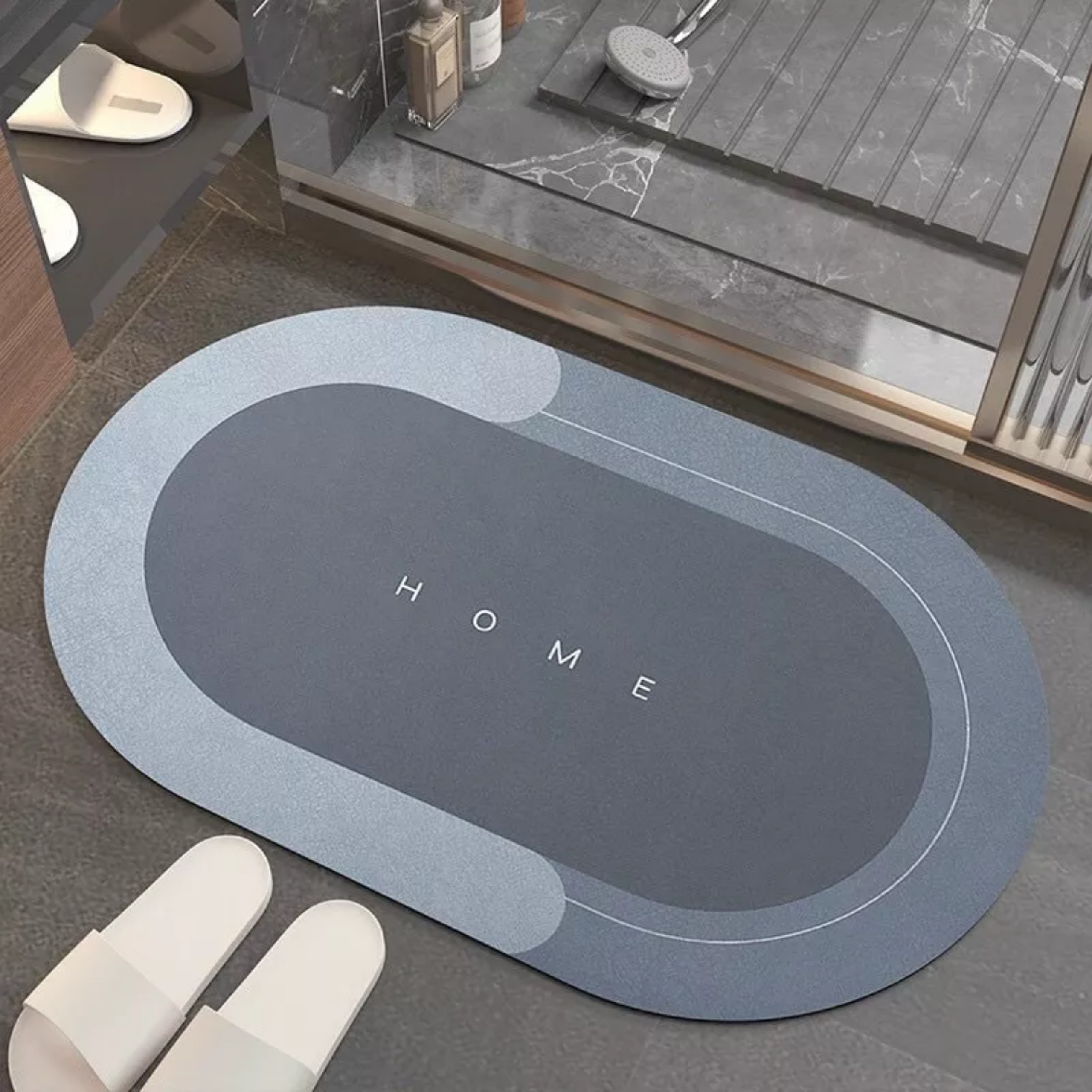 Thảm lau chân silicon siêu thấm nước, thảm chùi chân silicon