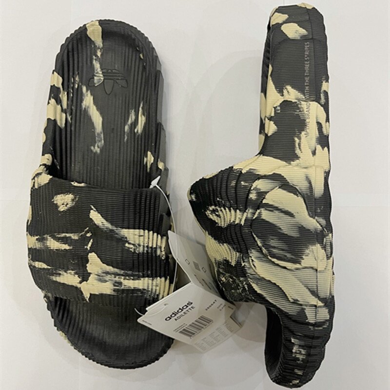 Adilette 22 dép lê trượt kanye west xăng đan nam dép lê nữ dép lê dép đi biển xăng đan chạy bộ xốp828