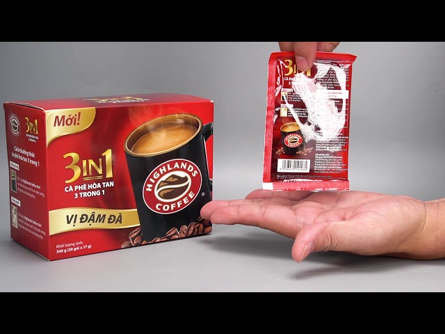 1 gói cà phê 3in1 Highlands Coffee