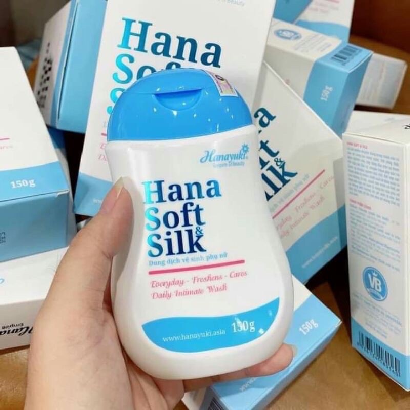 Dung Dịch Vệ Sinh Phụ Nữ Hana Soft Silk Hanayuki