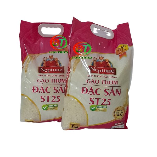 Gạo thơm Đặc Sản ST25 Neptune 5kg