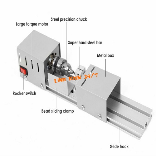 MÁY TIỆN MINI 12-24V 100W