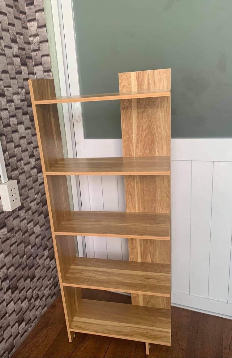 KỆ GỖ GÓC TƯỜNG 5 TẦNG