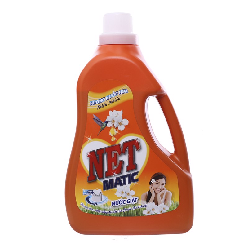 Nước giặt NET MATIC can 3.3kg siêu đậm đặc