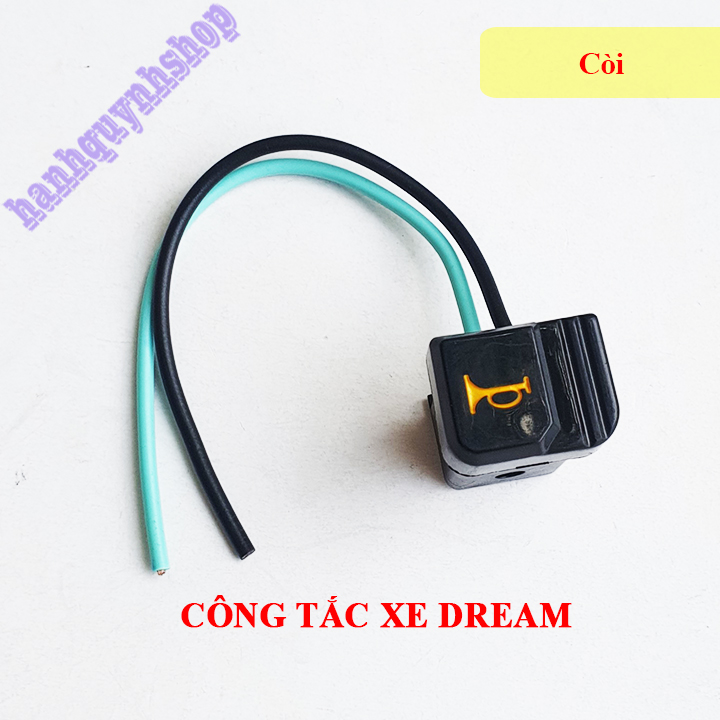 Bộ nút công tắc xe Dream loại đẹp có dây chờ
