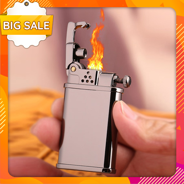 Hộp Quẹt Bật Lửa Xăng Bấc Đá Zorro Z602 Làm Bằng Đồng Nguyên Khối Nhiều Màu